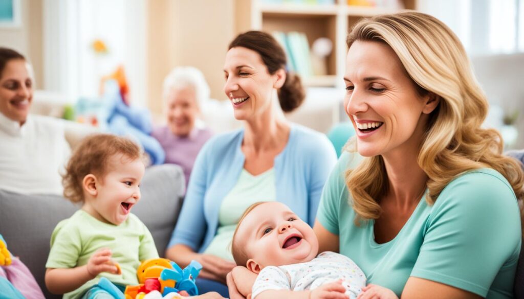 Familienunterstützung und Babybetreuung